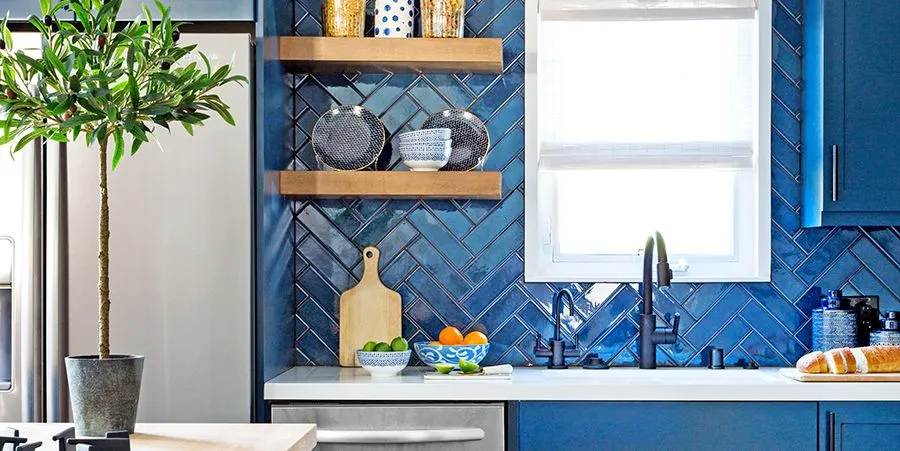 Enhancing Contemporary Interiors with Colored Subway Tiles